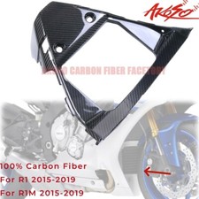 Carbon Fibre For Yamaha R1 / M 2015-2019 Belly Pan V-Panel Front Radiator Guard