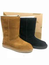 Koolaburra by UGG Woman's Koola Tall Boots 1017089 Black Chestnut