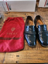 Vintage Gucci Made In Italy Mens Loafers EU 40 US 7 [j]