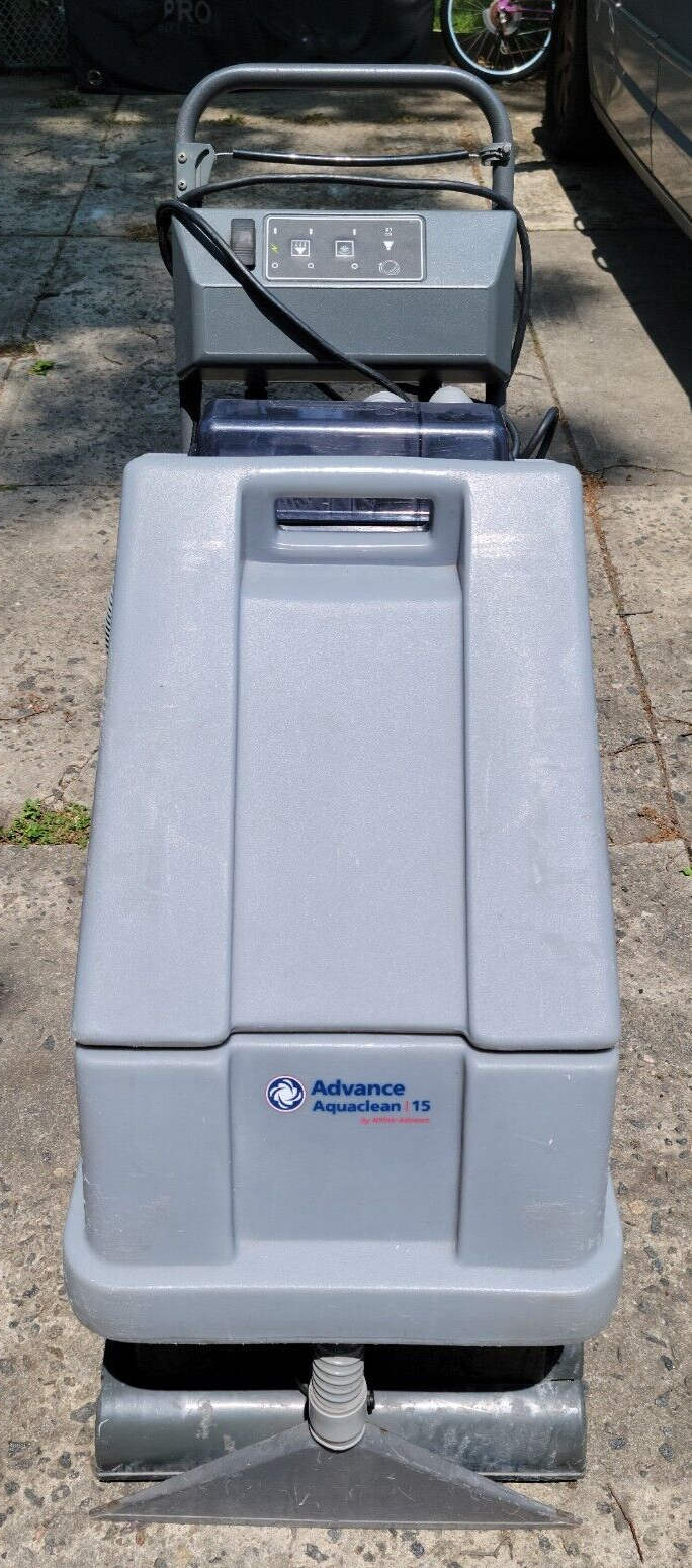 Advance Aquaclean 15, Nilfisk Advance Carpet Cleaner, 15