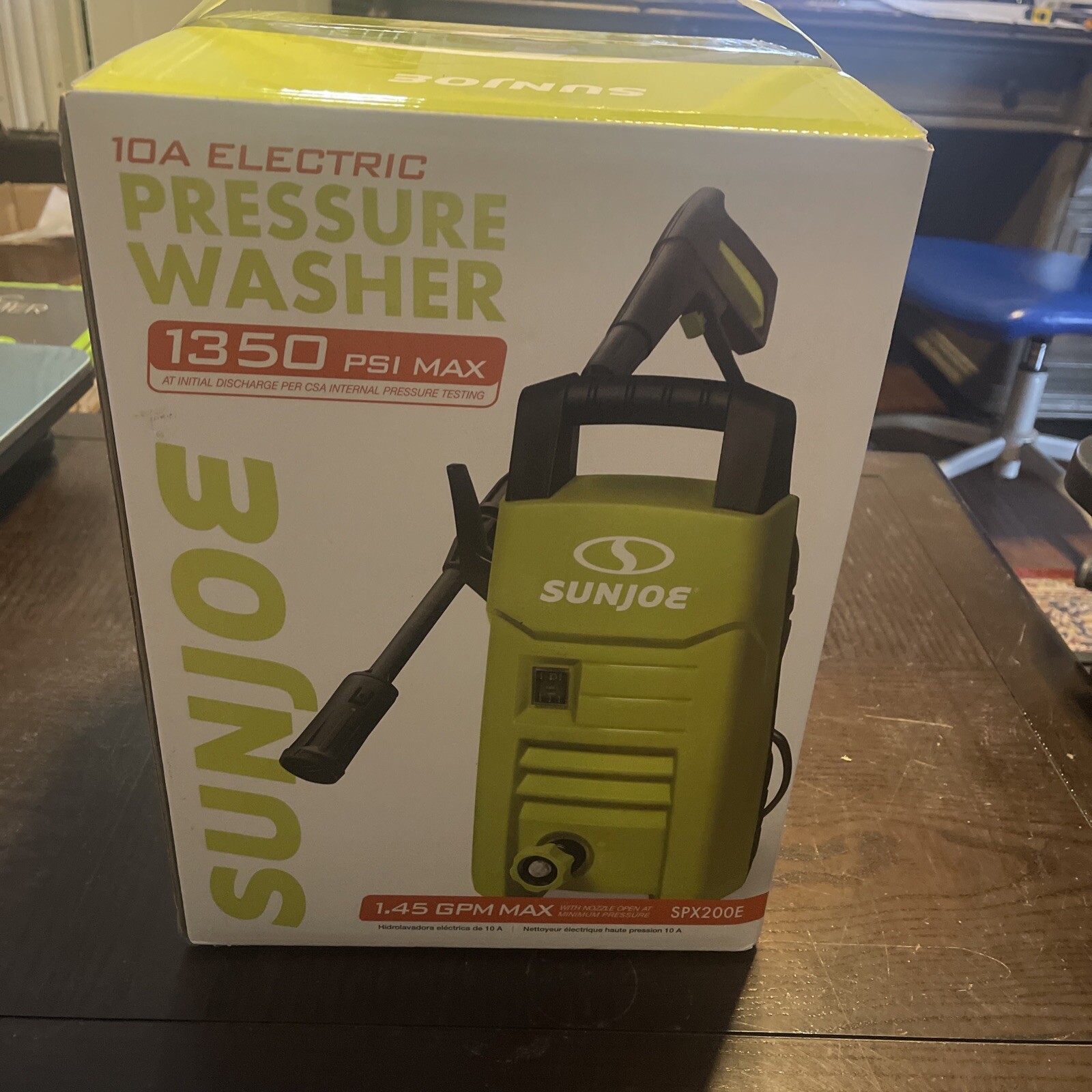 Sun Joe Sun Joe SPX200E 1350 Max Psi 1.45GPM 10Amp Electric Pressure