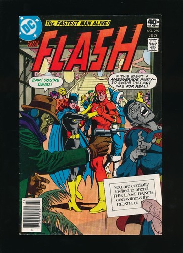 FLASH #275 DC COMICS 1979 DEATH OF IRIS WEST ALLEN JUSTICE LEAGUE BATGIRL