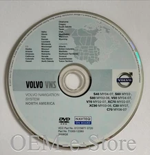 2003-2006 Volvo XC90 S80 GPS Navigation DVD Coverage West U.S CANADA Map OEM CD