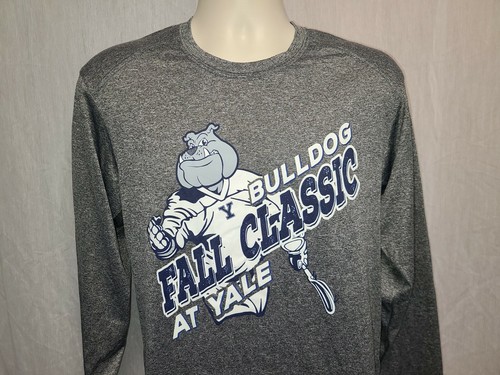 Yale University Bulldog Fall Classic Adult Small Gray Jersey - Picture 2 of 10