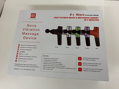 nova vibration massage device Green Plastic KuMed Hi5 Nova Vibration Quiet Massage Gun at ₹ 5000/piece in  Greater Noida