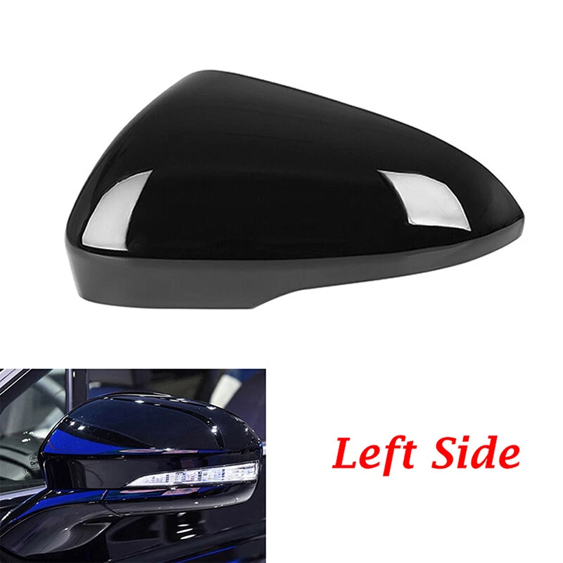 For Ford Fusion 2013 2020 Left Driver Side Gloss Black Rearview Mirror Cover
