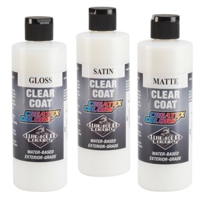 CREATEX Endlack CLEAR COAT 2560 für Airbrush 60 ml - FINISH WÄHLEN