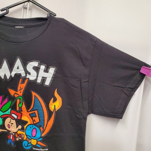 Pokemon Terminal Montage Ash, Squirtle, Ivysaur & Charizard Smash Shirt Größe S/M - Bild 3 von 13
