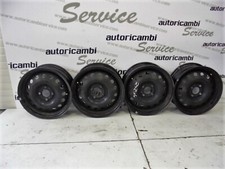 Set 4 Stahlfelgen 15 Zoll Opel Vectra B SW 1.6 B 74KW 5M 5P (1999) RIC