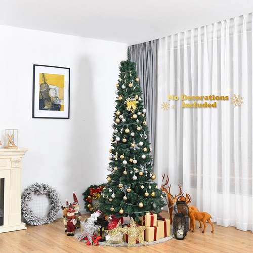 Green Pencil Christmas Tree w/ 400 Tips PVC Branch Tips for Home Office School - Picture 27 of 47