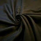 Black Wool/Mohair Melton Jacketing - Tight, Soft, Wonderful!