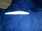 (3) Suede Like Pillows * Dark Blue In Color *  Excellent shape! — photo 5