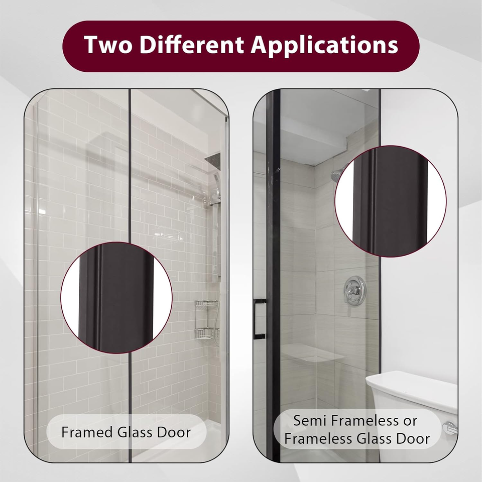 Shower Door Strip, Flexible Strip Shower Insert for