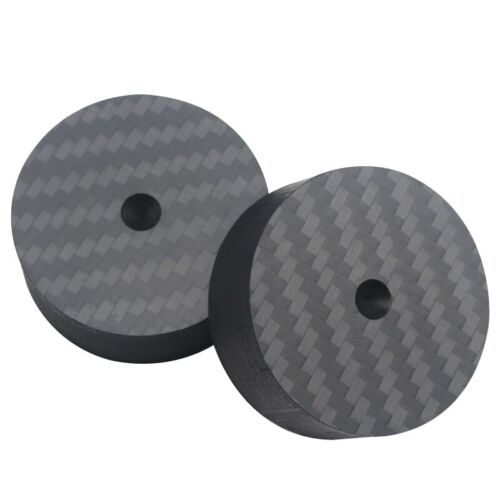 4PCS Carbon Fiber HiFi Audio Foot Pad Shoe Feet for Speaker CD Sound System Dock - Picture 3 of 23