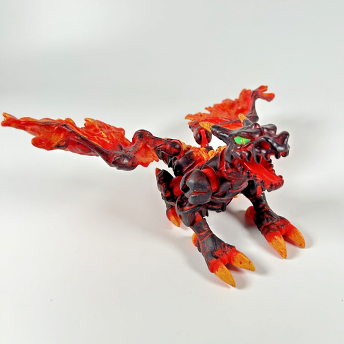 Mega Bloks Dragons Fire & Ice Figure Smoke Dragon Red #9892 - Picture 1 of 11