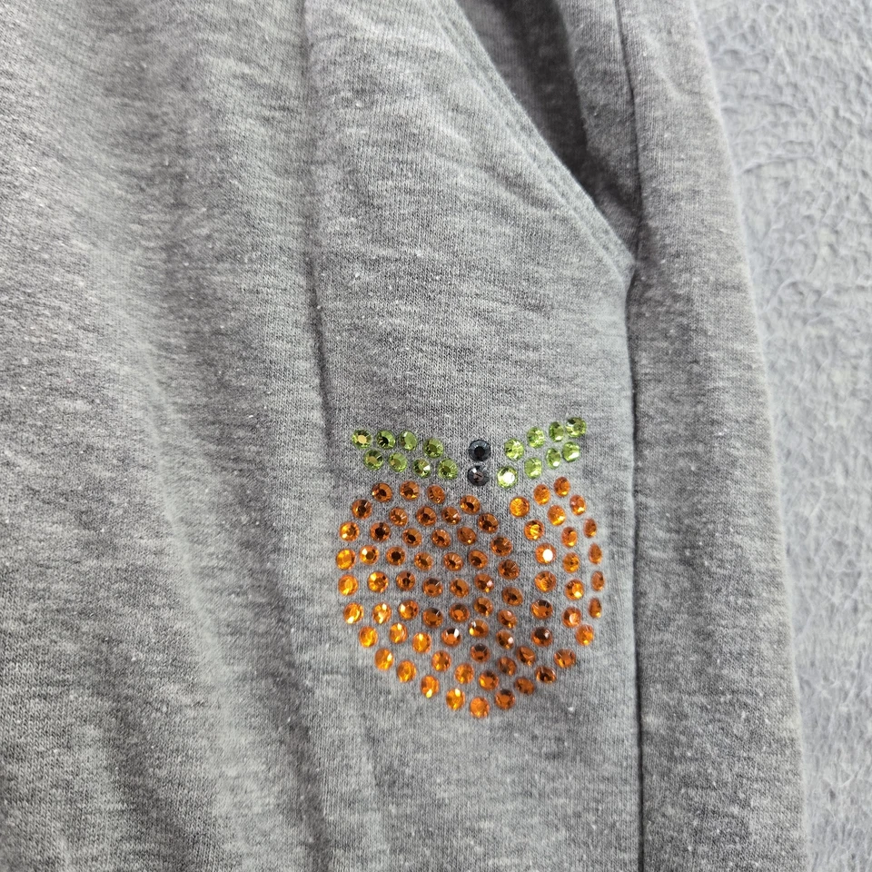 Pantalones de mujer ROSA Victoria's Secret L gris jogger piña escritura ropa de salón Foto 4 de 4