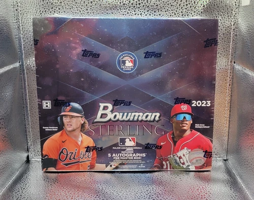 2023 Bowman Sterling Hobby Master Box Sealed  Green Henderson Witt Rodriguez 