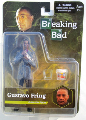 BREAKING BAD GUSTAVO FRING & CHICKEN BATTER CONTAINER MEZCO TOYS 2014
