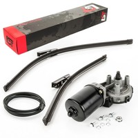 Scheibenwischer Frontwischer Set Wischermotor Wischblatt FüR Peugeot Bipper