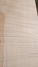 Maple Fiddleback Flame Bookmatch #1248 L.213/4" W.15" T. ⁵/¹⁶"