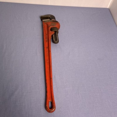 RIDGID 31030 Heavy Duty 24'' Straight Pipe Wrench 3'' Capacity USA