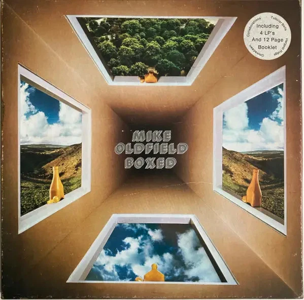 Mike Oldfield Boxed QUADRAPHONIC, BOOKLET NEAR MINT Virgin Vinyl LP-Box