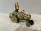 1938 Uncle Wiggly Tin Wind Up Toy - Marx Vintage Tin Toys