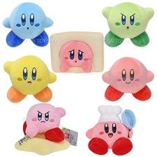 Kirby Plush Toy 7 Styles 30th Star Chef Bread Stuffed Cartoon Gift