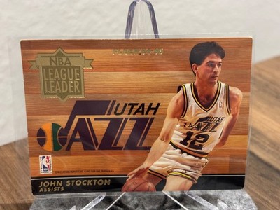 John Stockton, Nate McMillan, NBA Trading Card Rare Item, Fleer 94-95