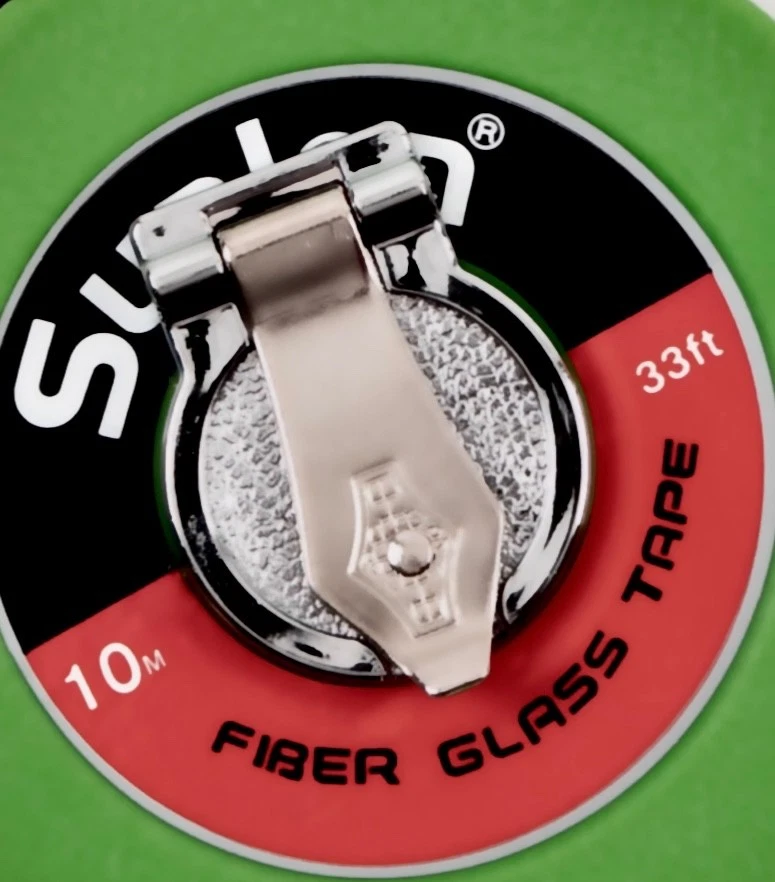 Topógrafos Cinta 10M/33 FT (12MM Ancho) Fibra Vidrio SUNLON ️Profesional Qu - Imagen 3 de 4