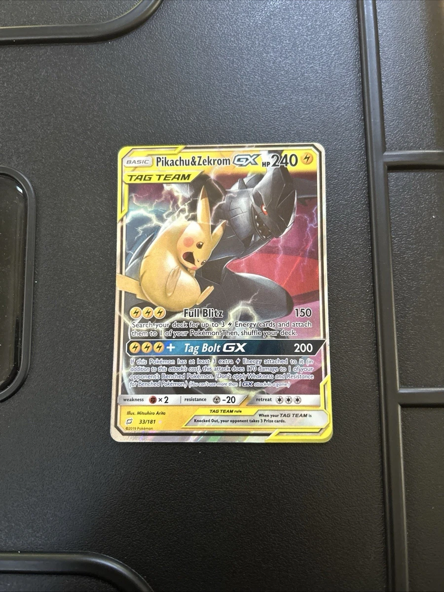Pikachu & Zekrom GX Pokémon TCG Cards for sale | eBay