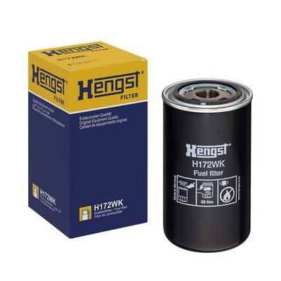Kraftstofffilter anschraubbar 173 mm HENGST FILTER für u.a. CATERPILLAR