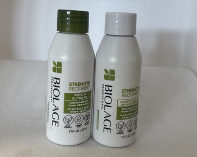 Matrix Biolage Strength Recovery Shampoo & Conditioner   1.7oz SET OF 2