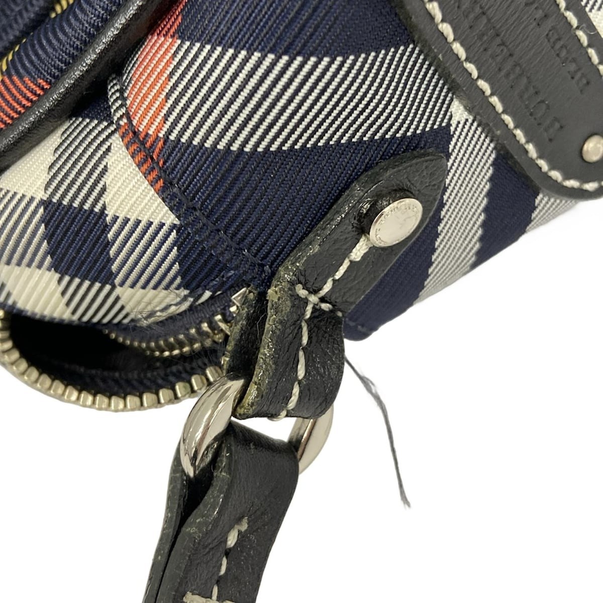 Burberry Blue Label - Dark Navy Black Multi Jacquard Leather