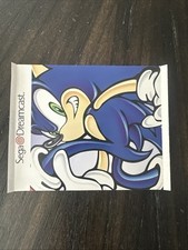 Sega Dreamcast Back Cover Art Only Sonic Adve...
