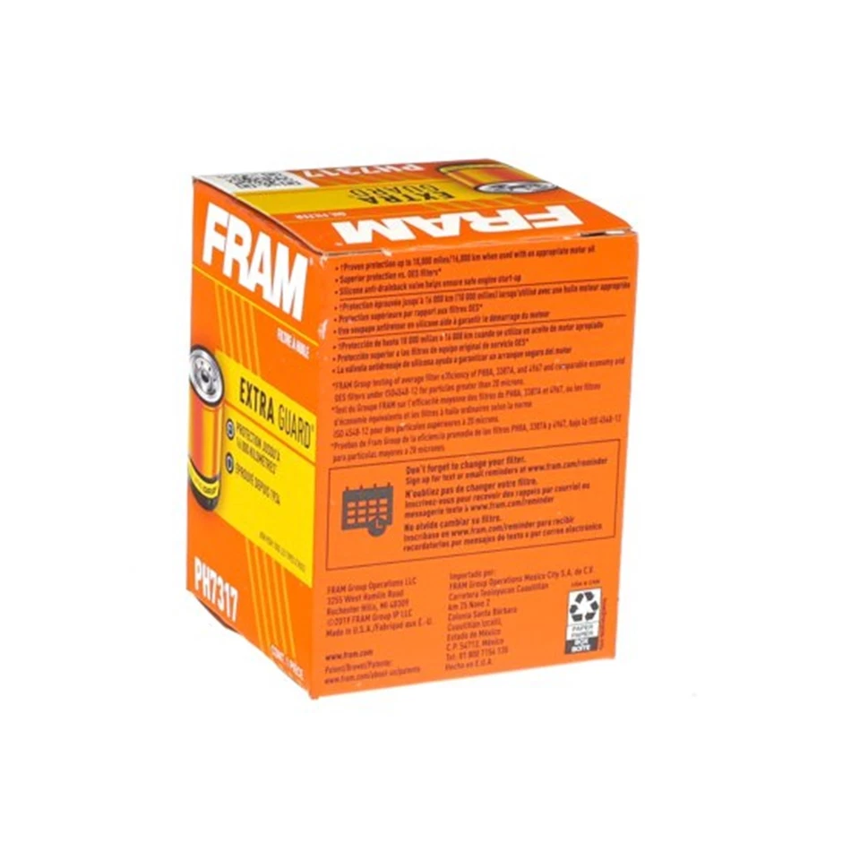 FRAM PH7317 Oil Filter 10K Mile Replacement (3 Pack) - Image 3 of 4
