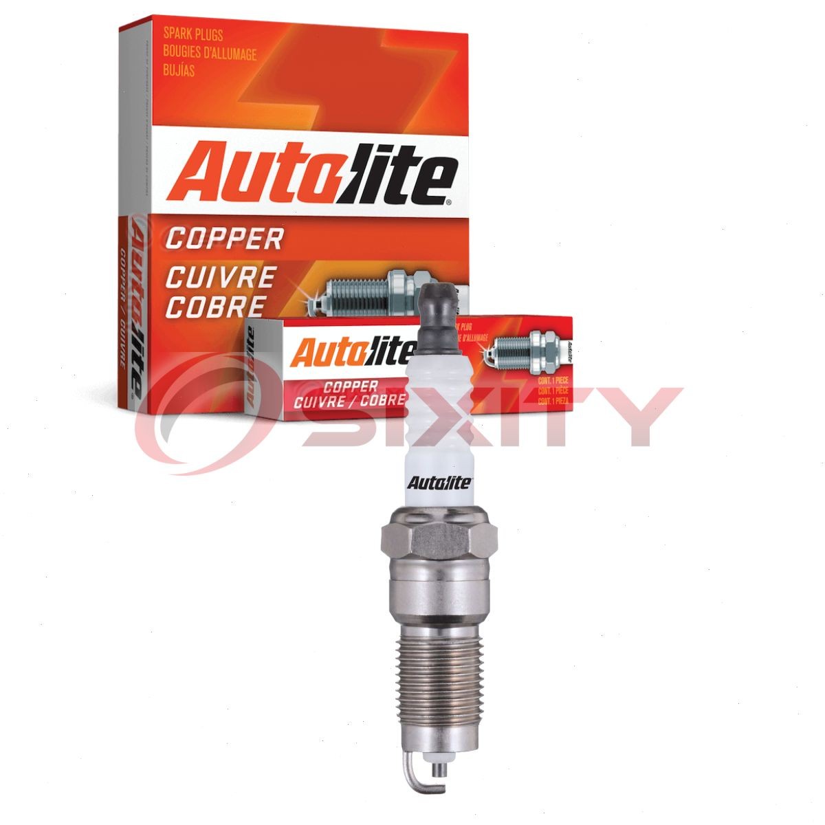 Autolite Copper Core 5143 Spark Plug for AGSF24C 7060 403 Ignition Wire ry