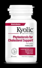 Kyolic Phytosterols for Cholesterol Support formual 107. 80 Capsules **NEW**