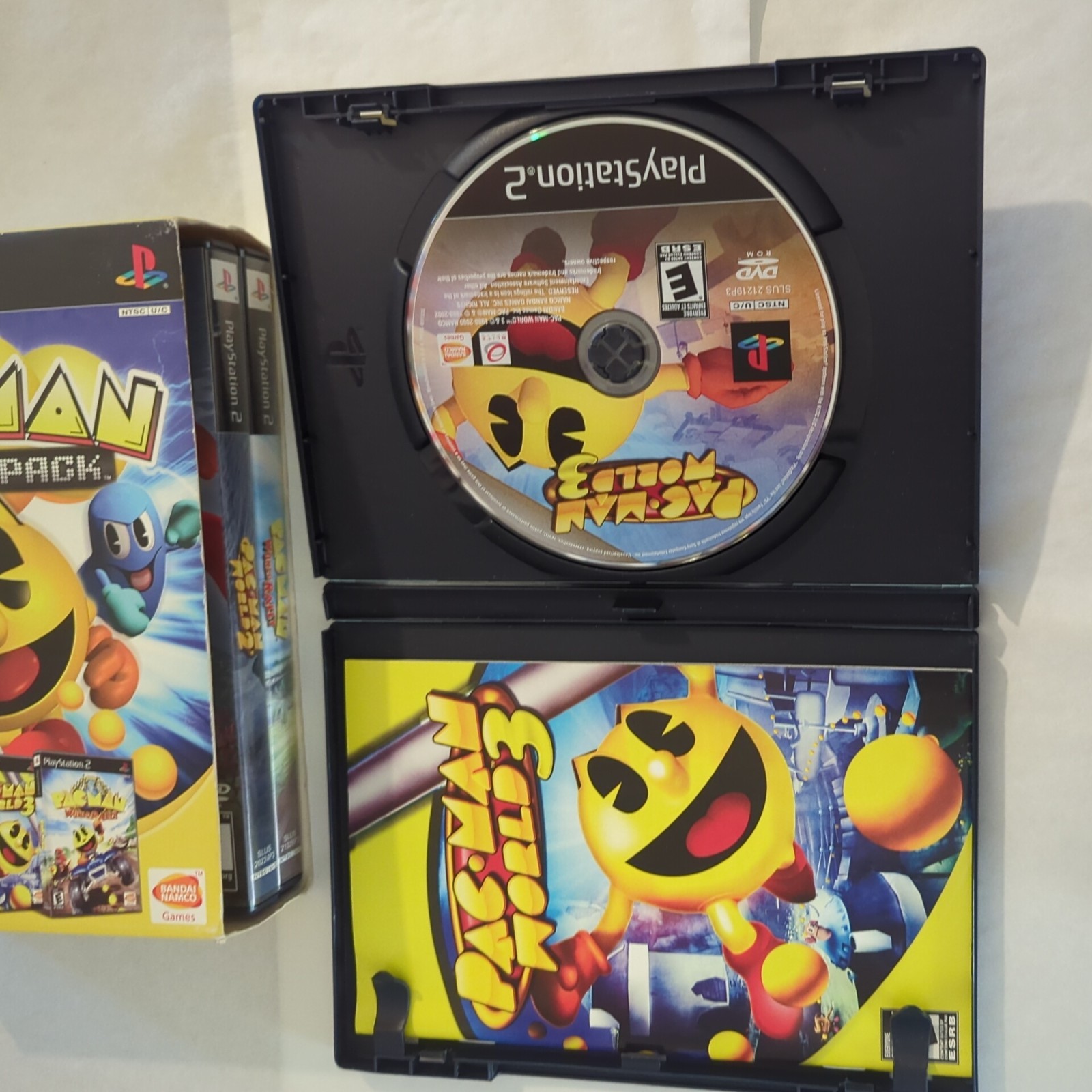 Pac-Man Power Pack (Sony PlayStation 2, 2008) CIB
