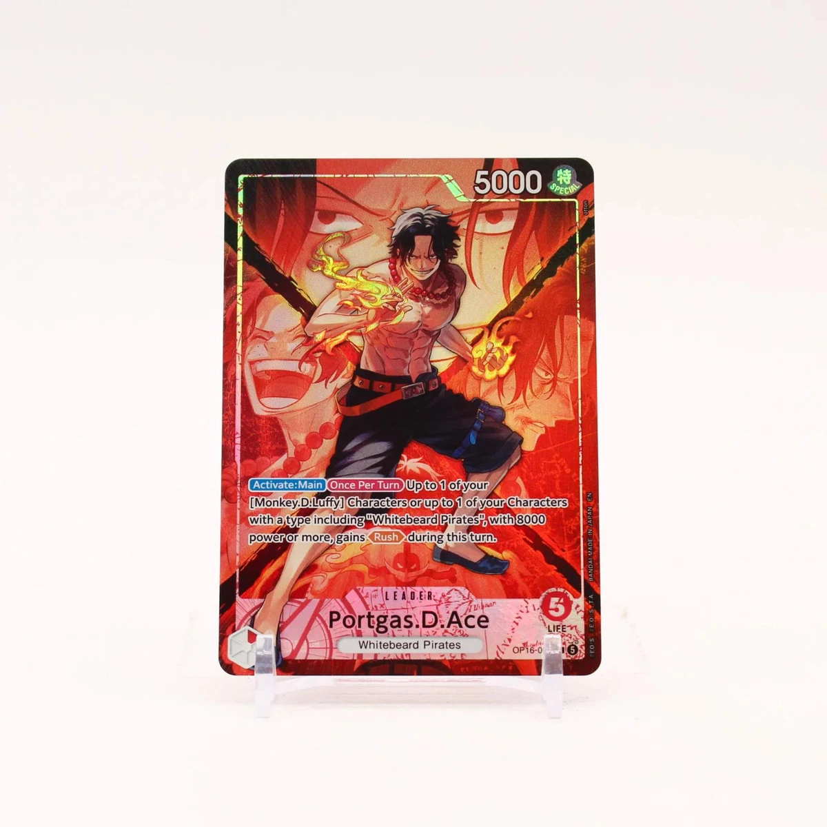 25+ Portgas.D.Ace OP16-001 The Time of Battle for sale | Updated