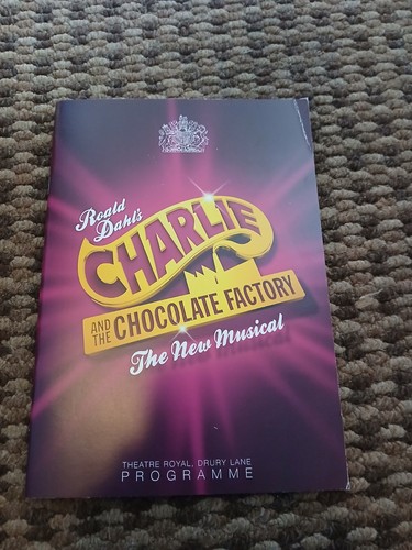 charlie and the chocolate factory Programme And Stubs Please See My Other Stuff