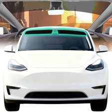 AUTOTEK Front Windshield Sun Strip Tint for Tesla Model Y 2020  2024, 2-Ply