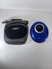 Audiovox DM8220B Portable CD Player Cobalt Blue Tested