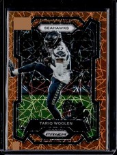 2023 Panini Prizm #263 Tariq Woolen Lazer