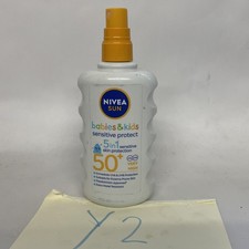 NIVEA SUN SPF 50+ Kids Sunscreen Lotion Spray 5-in-1 Baby Protection Cream 200ml 30.95 per litre
