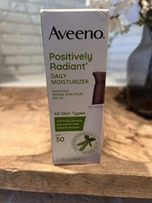 Aveeno Positively Radiant SPF 30 Daily Face Moisturizer Lotion 2.3oz 02/27