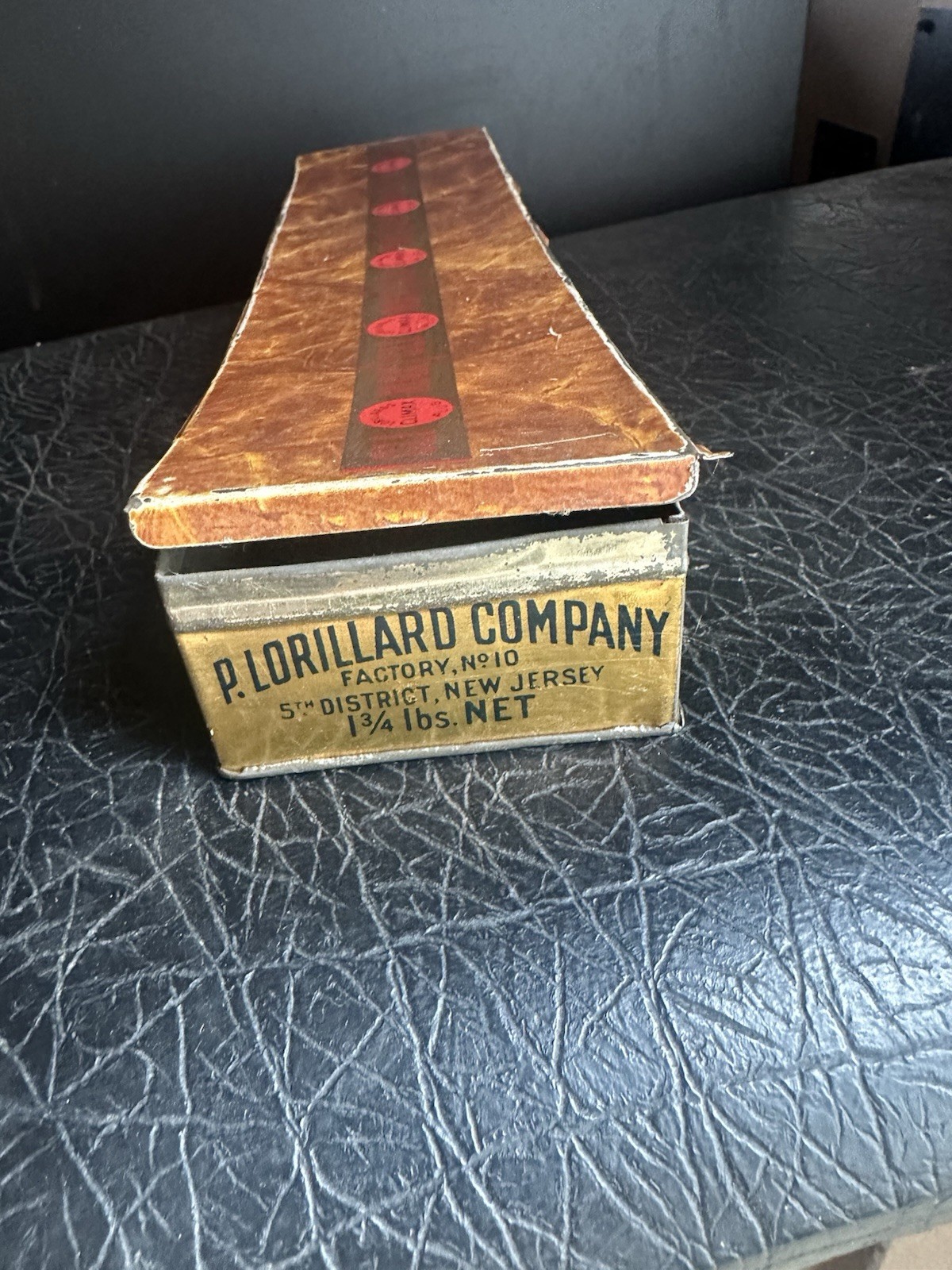 Vintage Climax Thin Plugs Tin Chewing Tobacco Store Display 1910 P Lorillard Co