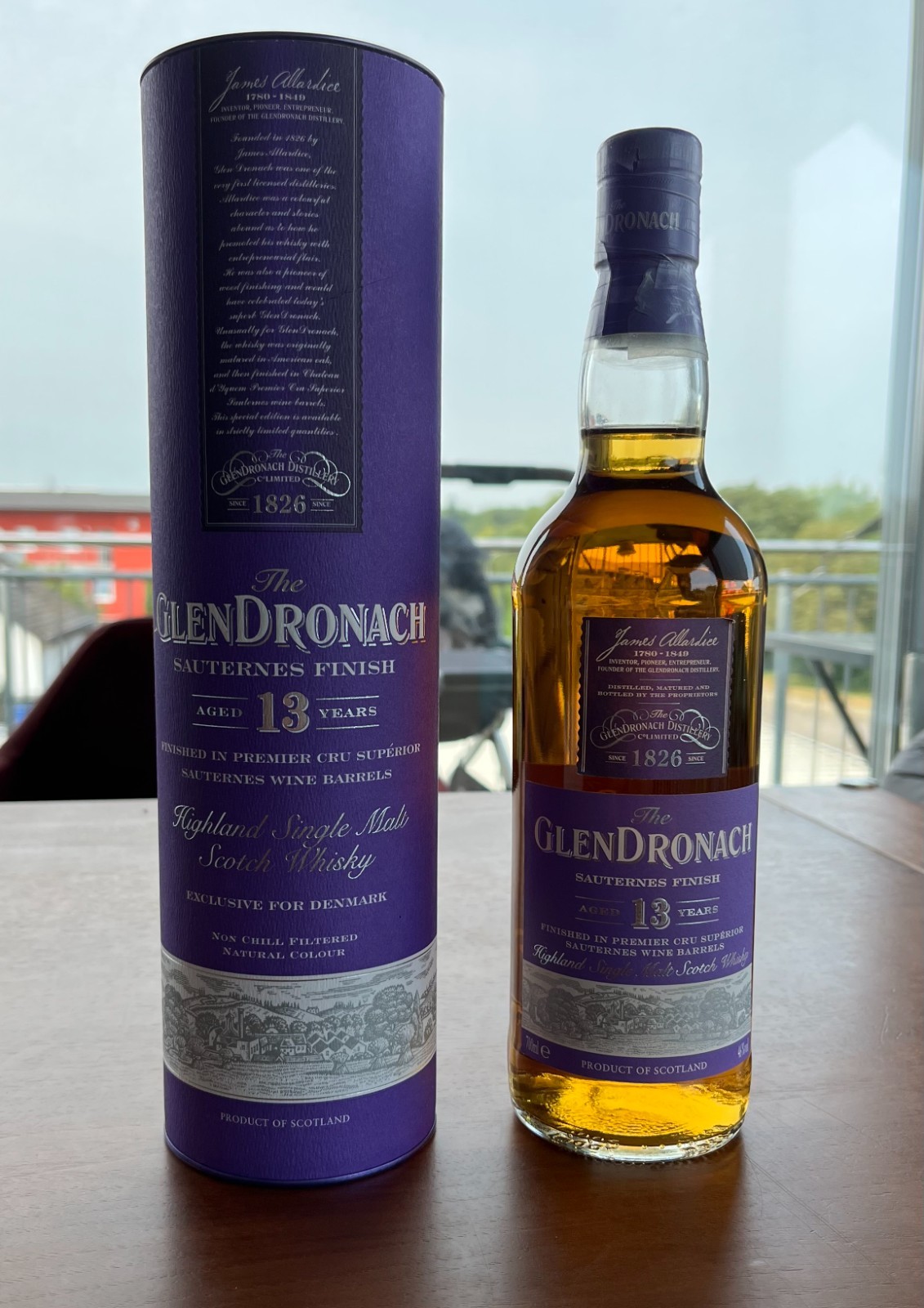 Glendronach - Chateaux d`Yquem Premier Cru Superior Sauternes 2009 13y