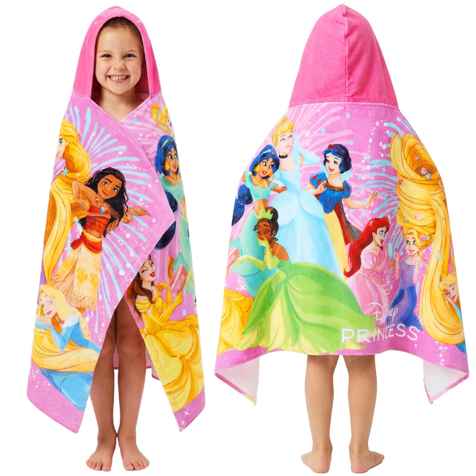 S With Hood For Girls, Soft Absorbent Cotton Beach ...
