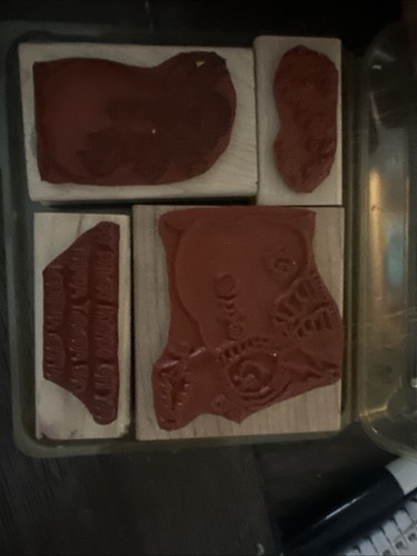 Stampin Up! Rubber stamps set of 5. - Picture 4 of 12